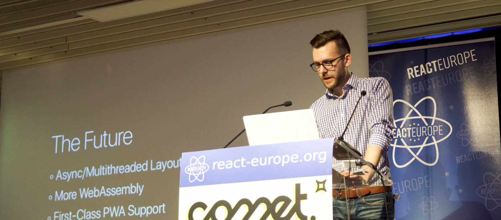 Vincent Riemer at ReactEurope 2018